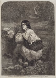 Resting at the Well (engraving)